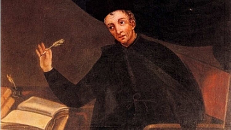 Retrato de Baltasar Gracián.