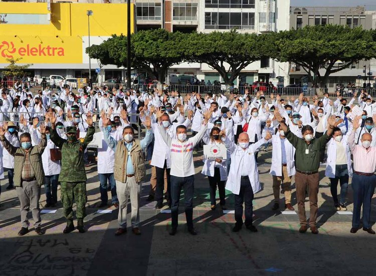 Rutilio Escandón en el municipio Tuxtla Gutiérrez.