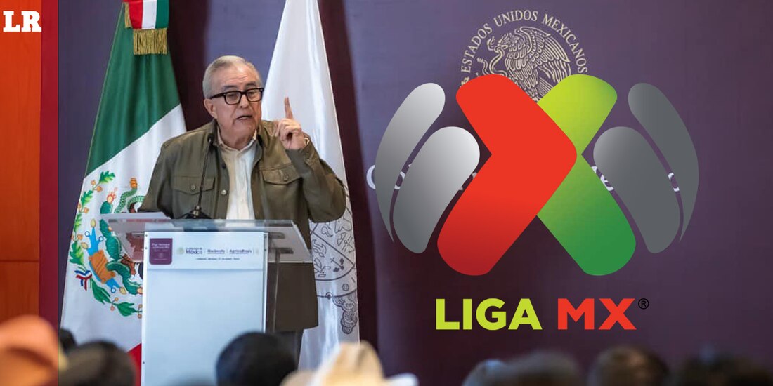 El gobernador de Sinaloa, Rubén Rocha Moya, criticó a la Liga MX.