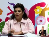 La jefa de Gobierno, Clara Brugada.
