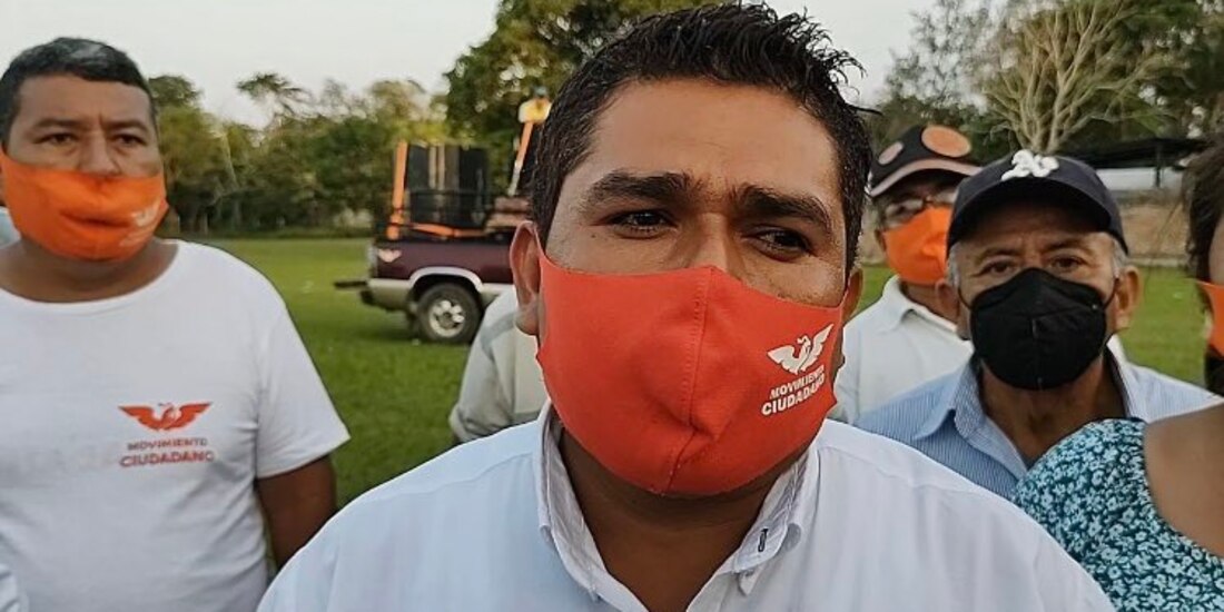 René Tovar era candidato de Movimiento Ciudadano a la alcaldía de Cazones, Veracruz