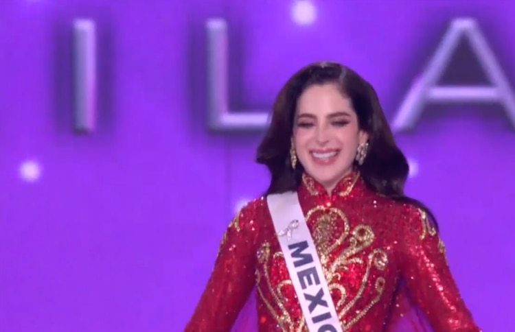 Fátima Bosch de México pasa al top 5 de Miss Universo