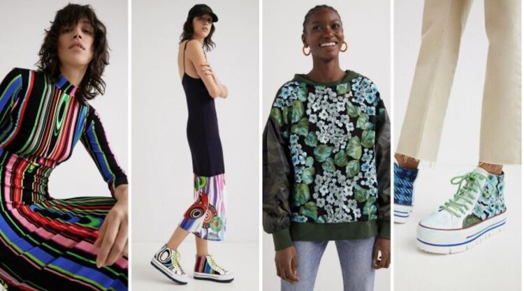 Cómo combinar los sneakers de Desigual