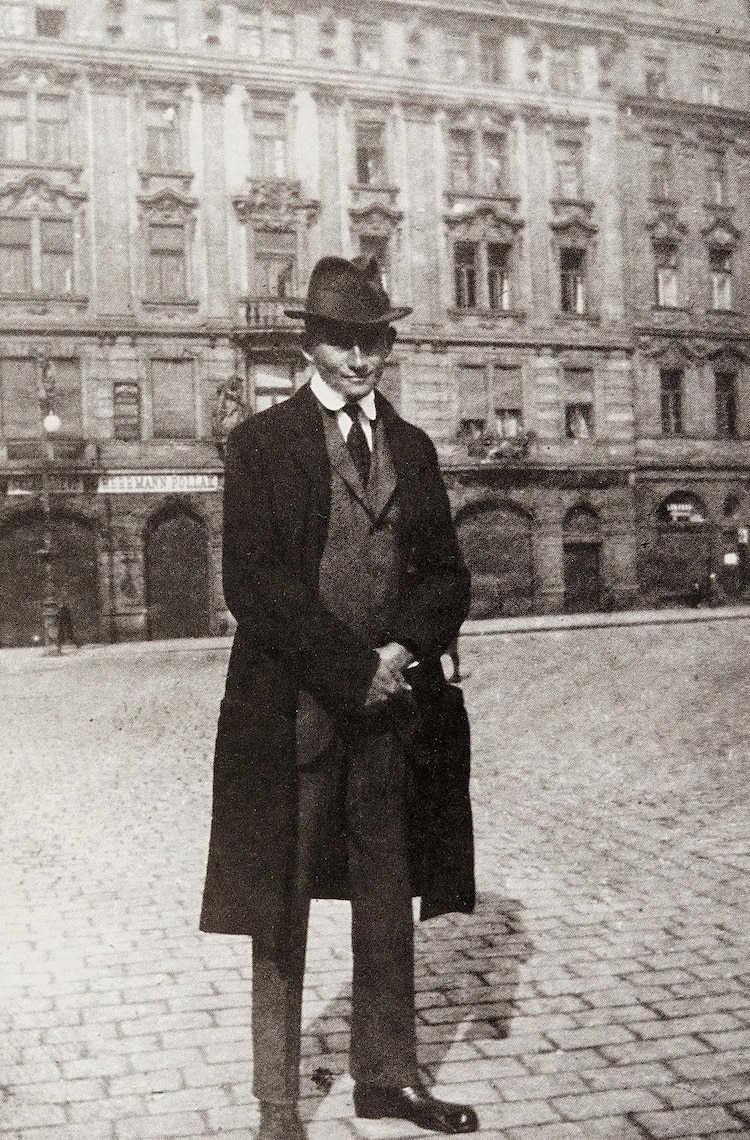 El autor, en una fotografía de 1922.