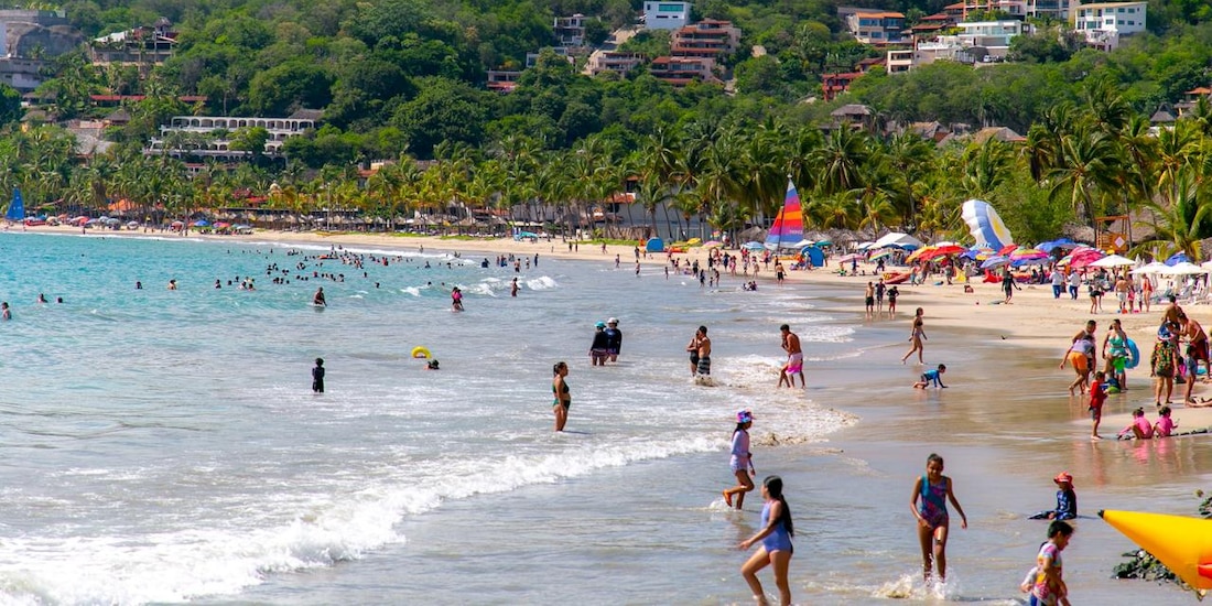 Playa del estado de Guerrero.