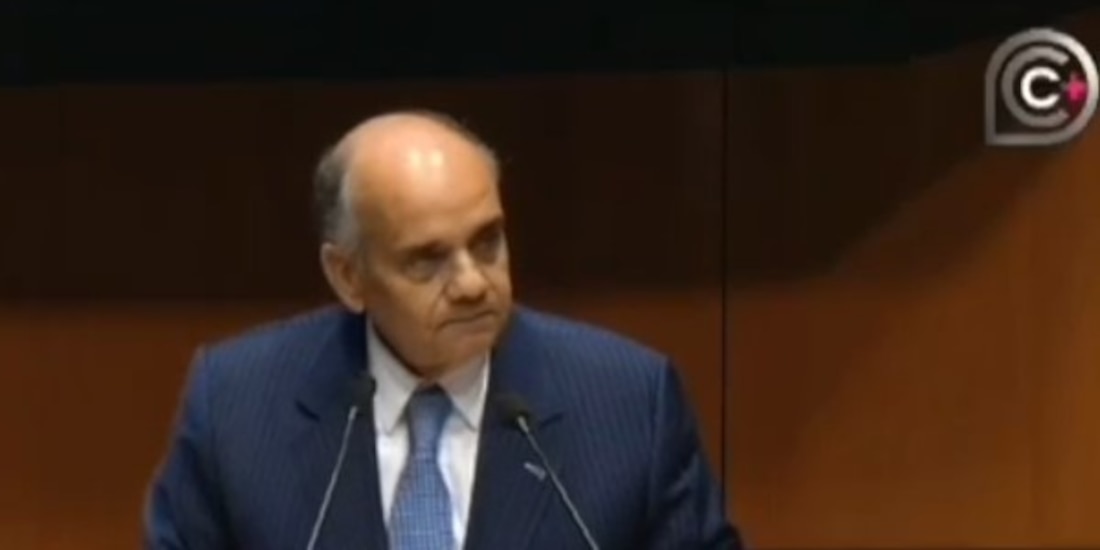 El senador Manuel Añorve.