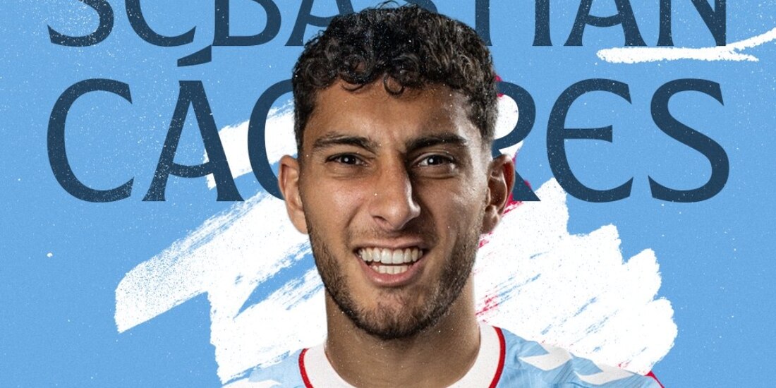 Sebastián Cáceres deja al América y es nuevo jugador del Celta de Vigo