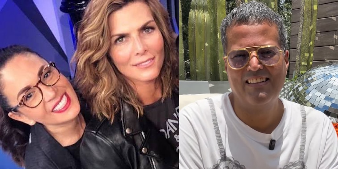 La cercana amistad de Aldo Rendón con Montserrat Oliver y Yolanda Andrade