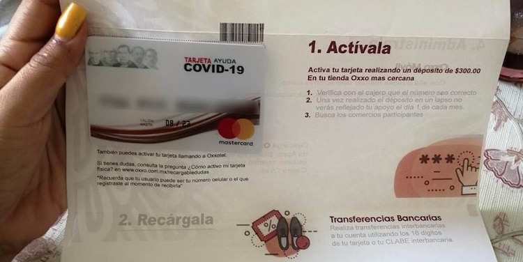 Tarjeta del bienestar