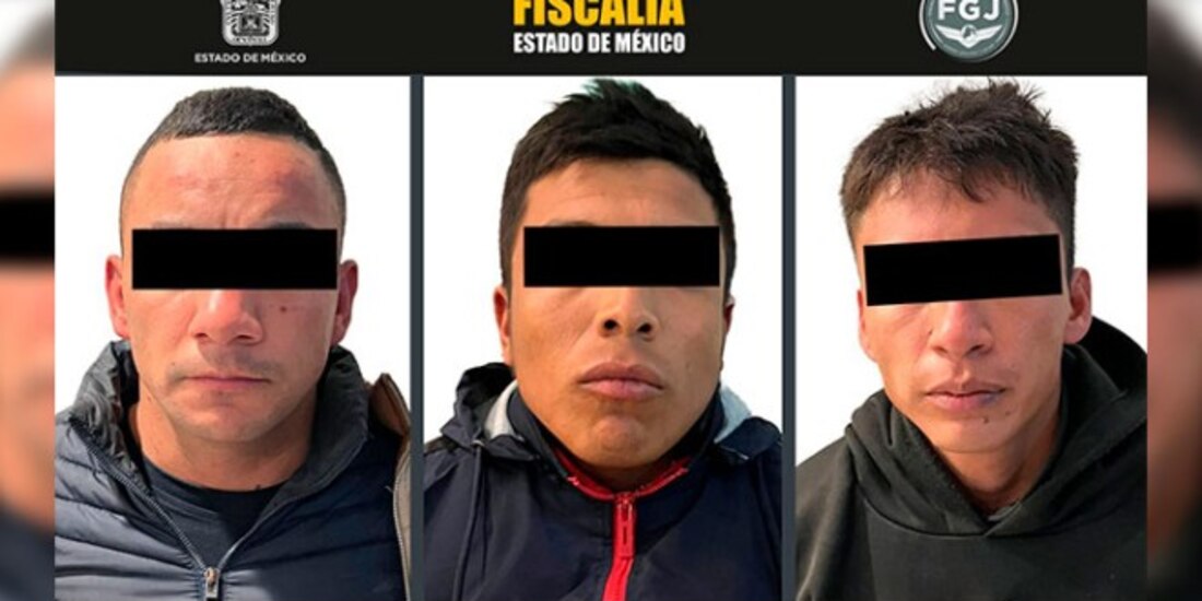 Caen tres sujetos señalados por su presunta responsabilidad en la violación de una joven en Chalco.