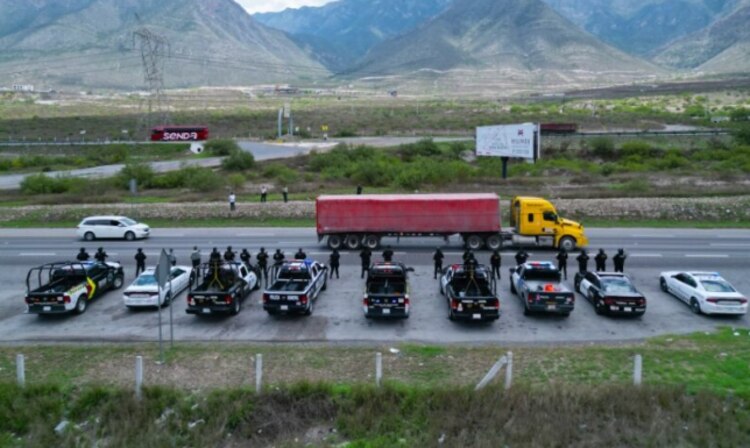 Acciones de patrullaje, en los distintos puntos carreteros de la entidad por policías estatales.