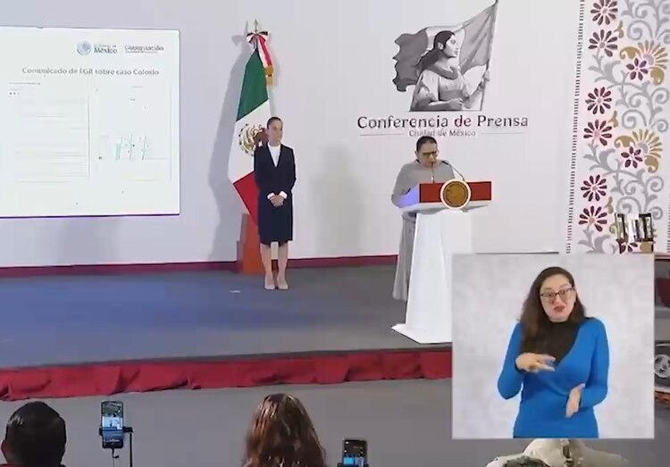 Mensaje de Rosa Icela Rodríguez en la Mañanera del Pueblo.