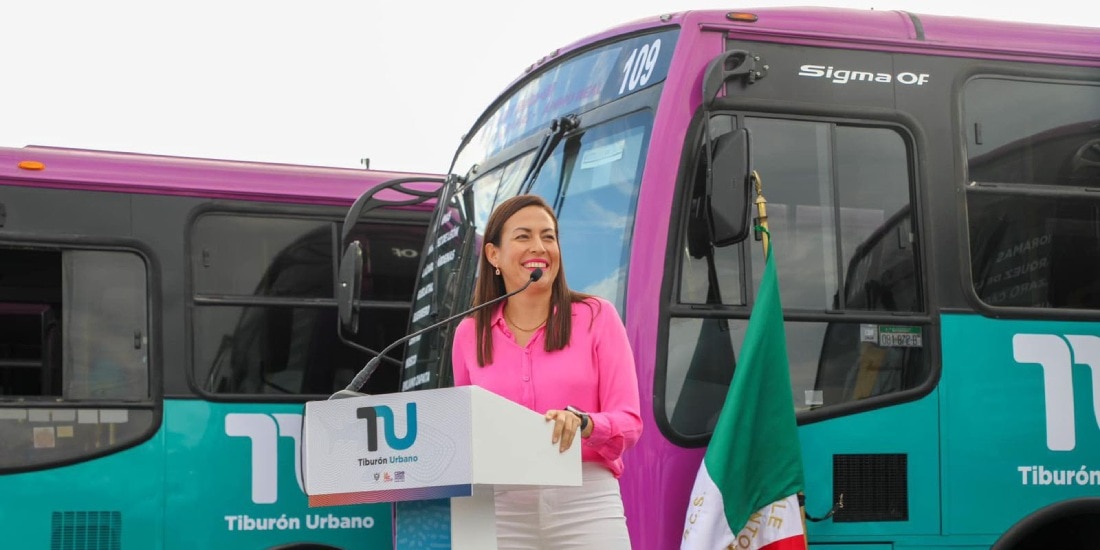 Milena Quiroga impulsa movilidad moderna y eficiente con Tiburón Urbano.