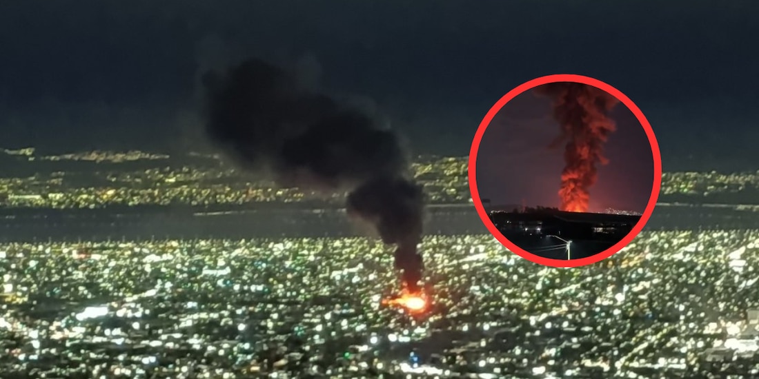 Incendio en Xalostoc, Ecatepec