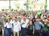 Ricardo Gallardo arranca obras para impulsar el desarrollo social de San Martín Chalchicuautla.