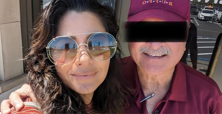 Verónica Ruffo junto a su padre, Ernesto Ruffo