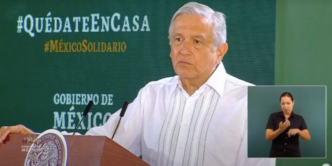 El presidente de México, Andrés Manuel López Obrador, el 5 de agosto de 2020.