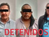 Los tres detenidos de