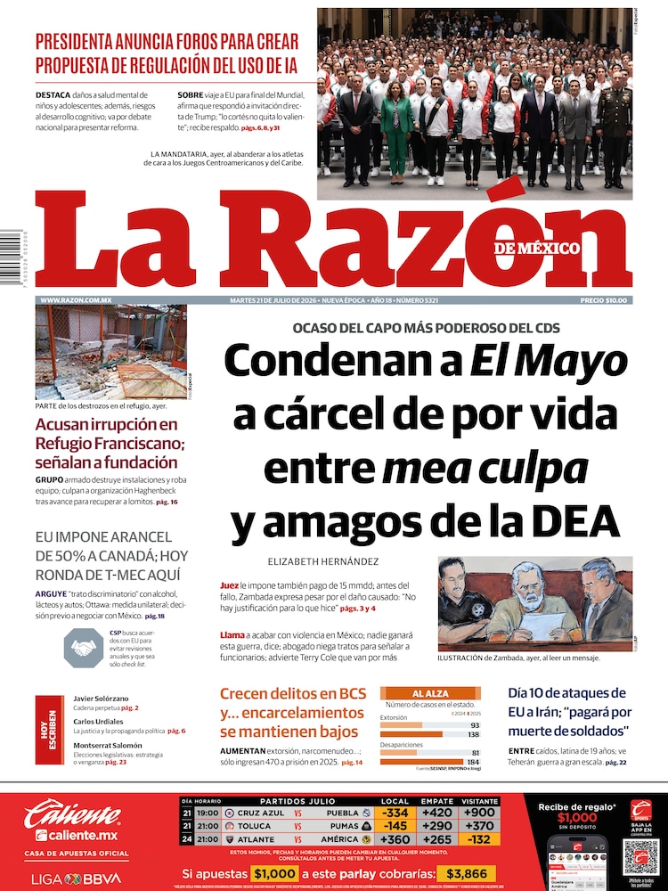 La Razón 21 Julio 2026