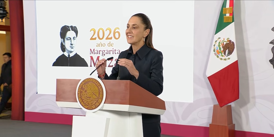 La Presidenta de México informó de los cambios.