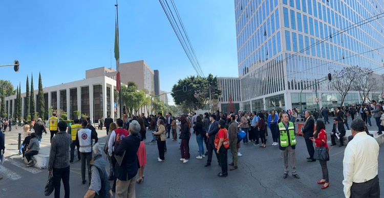 Evacuación de Ciudad Judicial