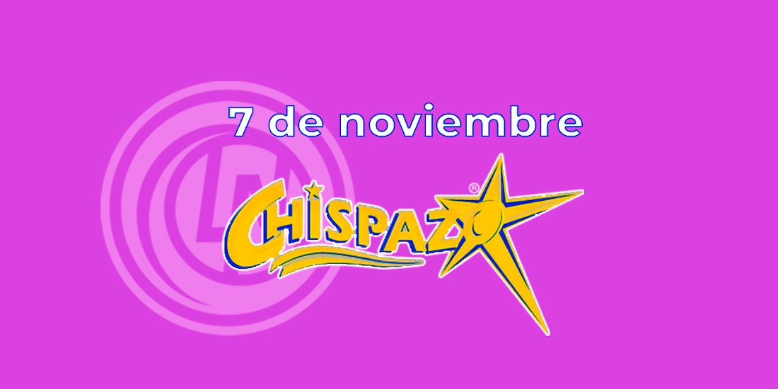 Resultados del Chispazo de hoy 7 de noviembre del 2024.