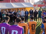 Gerardo Fernández Noroña se reunió con la selección de Irán