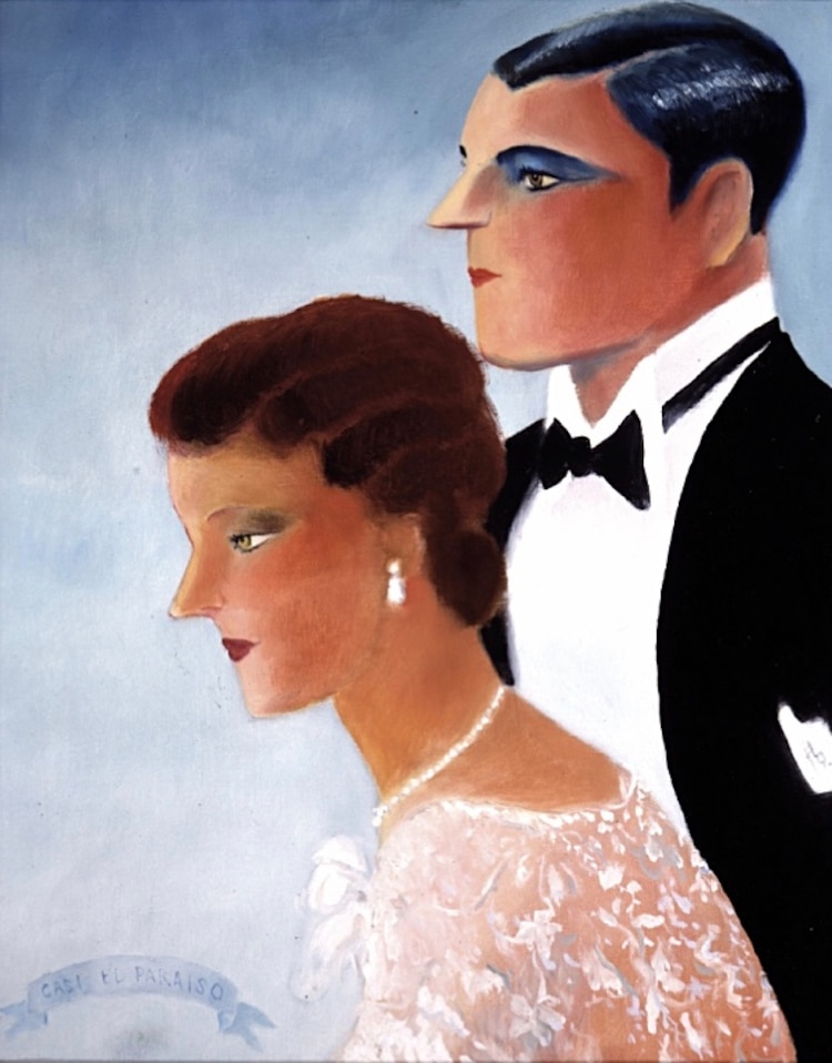 Casi el paraíso, óleo sobre tela, 1985.