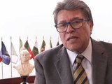 El senador de Morena, Ricardo Monreal, quien aspira a la Presidencia de la República en 2024