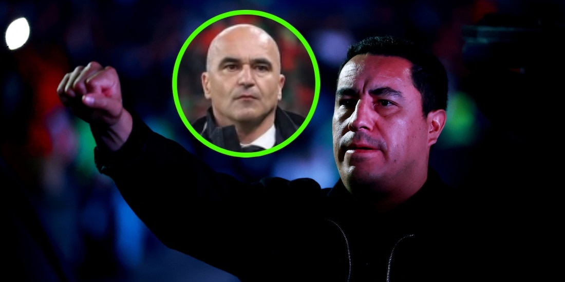 Efraín Juárez y Roberto Martínez se reunieron previo al amistoso entre México y Portugal.