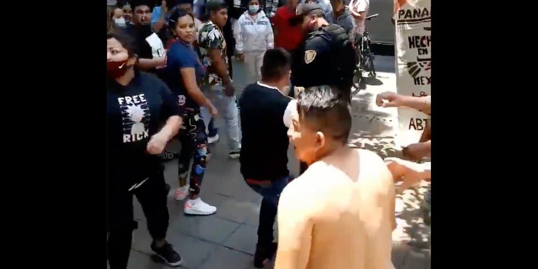 La pelea entre dos sujetos creció hasta convertirse en un conflicto colectivo