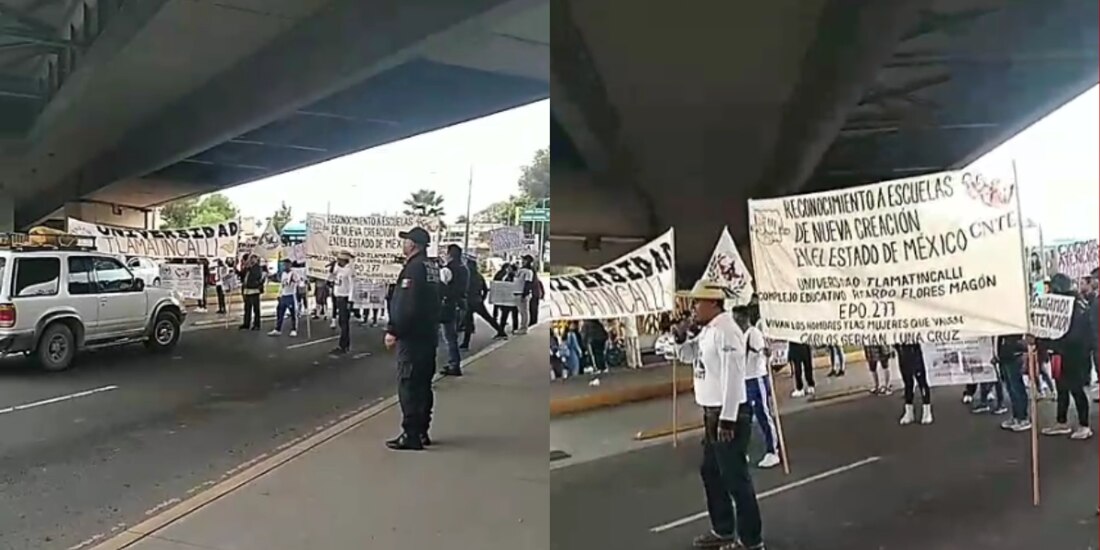 Megabloqueo de CNTE HOY 8 de octubre