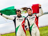 Alejandro Mauro termina tercero del FIA NACAM Rally en Quebec.