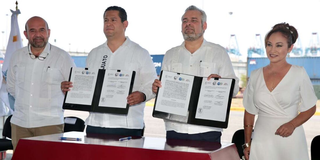 Ambos mandatarios detallaron que el acuerdo permitirá una mayor comunicación entre ambos puntos y la reducción de tiempos.