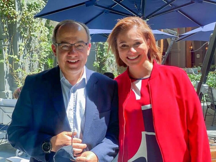 La candidata del PAN a la gubernatura, Maur Campos, se reunió con el expresidente Felipe Calderón el sábado pasado.