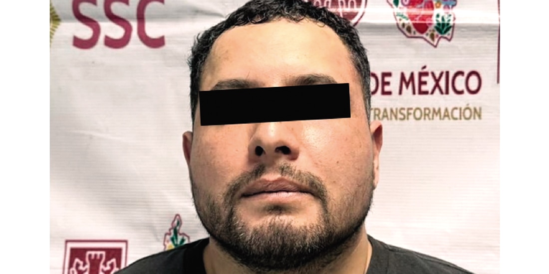 Erick Magaña, alias La Besucona, en ficha presentada por la SSC de la CDMX.