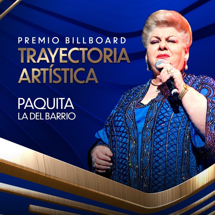 Paquita la del Barrio en los Latin Billboard 2021