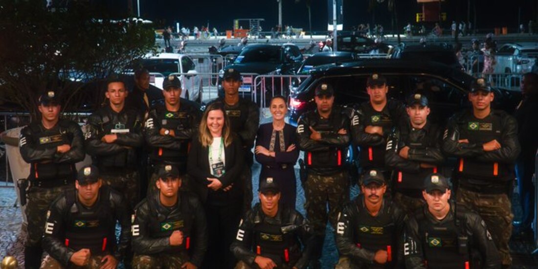 La Presidenta de México en Brasil.