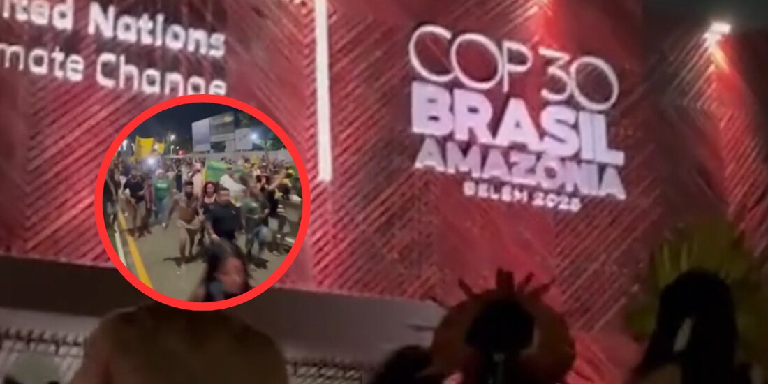 Entre tambores y cantos, pueblos amazónicos irrumpen en la COP30 para exigir justicia climática