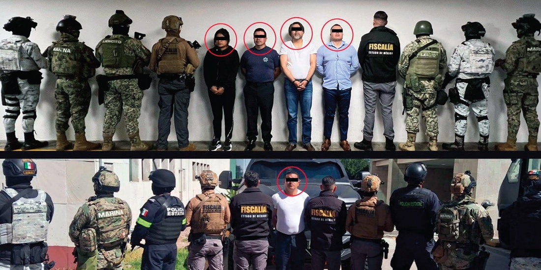 DETENIDOS en el Edomex en el dispositivo de seguridad, en imagen de archivo