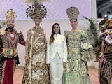 MIREYA SOSA Osuna, secretaria de Turismo de Sinaloa, en el Tianguis Turístico, ayer.