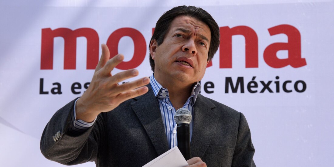 Mario Delgado, presidente nacional de Morena.