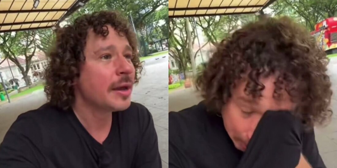 Luisito Comunica llora porque le negaron la visa de India
