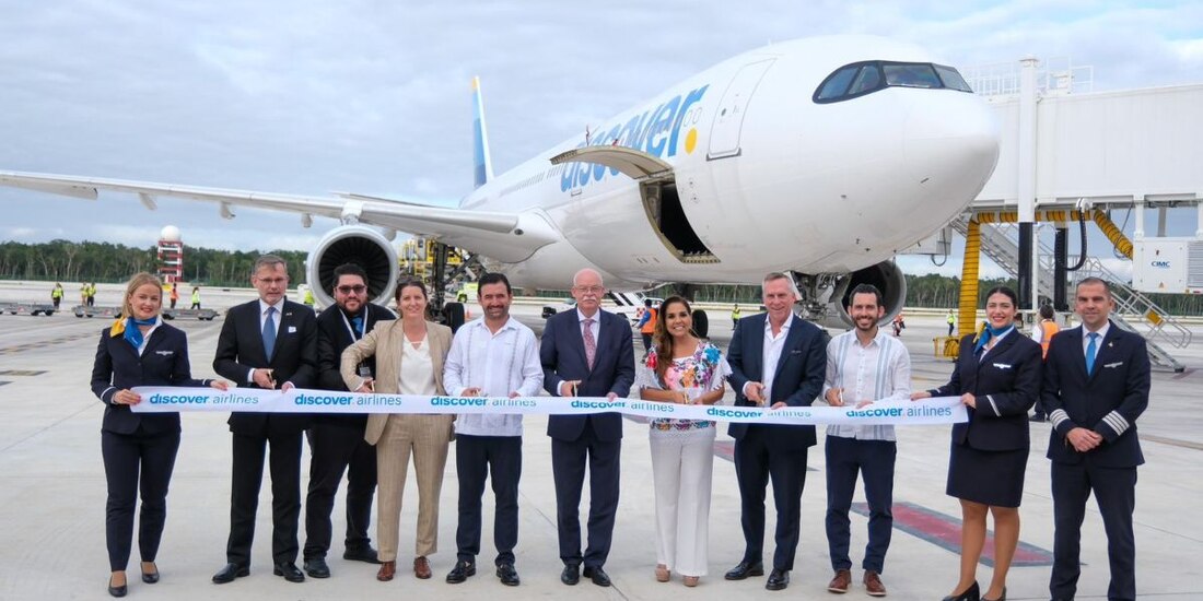 Tulum se conecta con Alemania en vuelo directo de la aerolínea Discover Airlines: Mara Lezama.