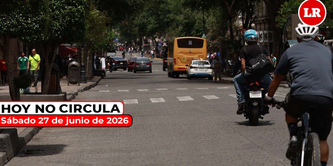 Consulta cómo aplica el Hoy No Circula este sábado 27 de junio de 2026 en la Ciudad de México y el Estado de México.