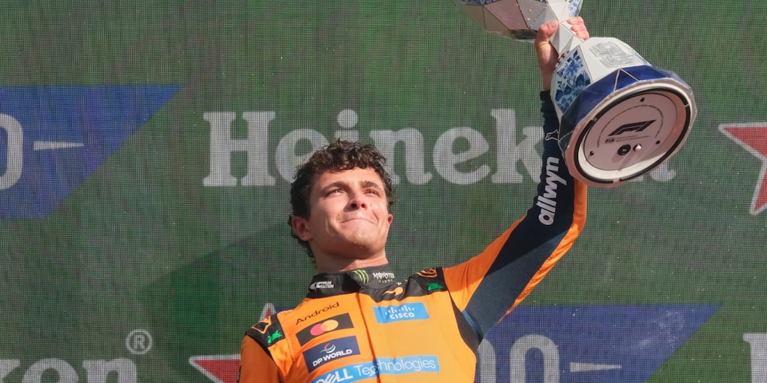 Lando Norris firma extensión de contrato con McLaren