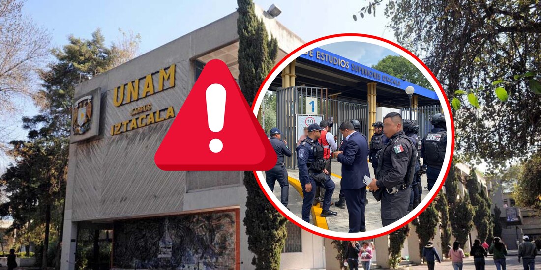 Desalojan FES Iztacala por presunta amenaza