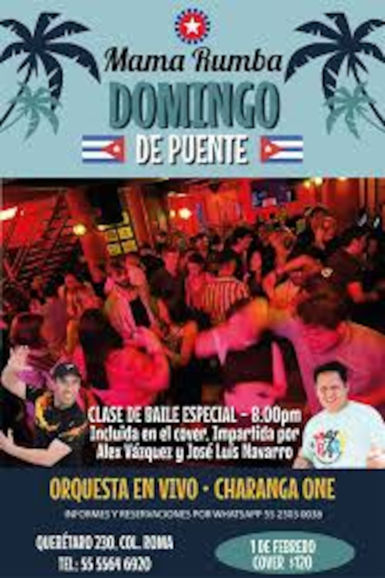 Domingo de Puente en Mama Rumba. Baile