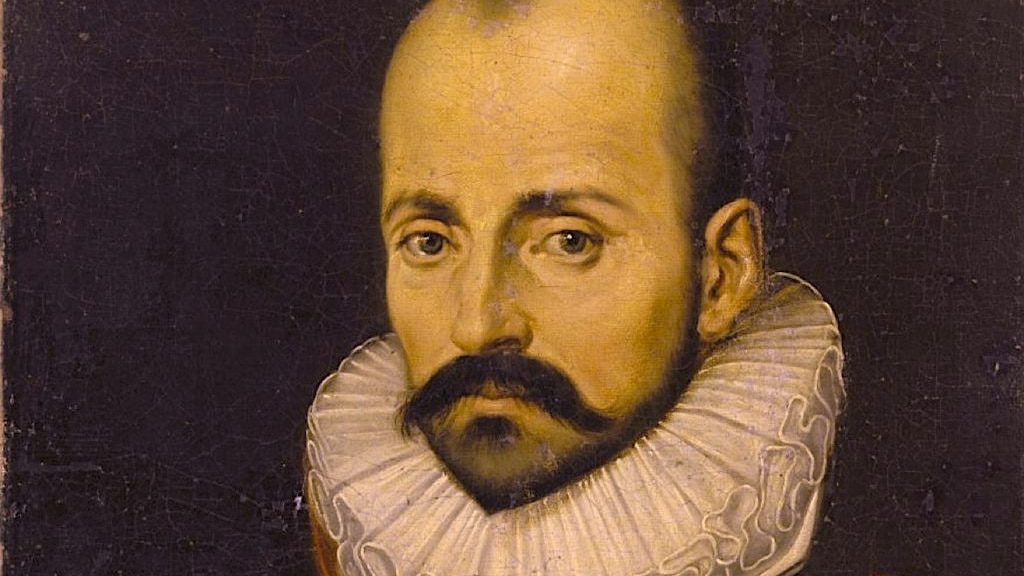 Retrato de Michel de Montaigne, anónimo, ca. 1570.