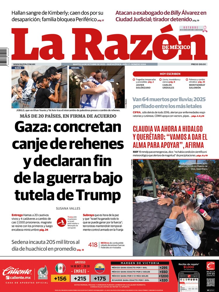 La Razón 14 Octubre 2025